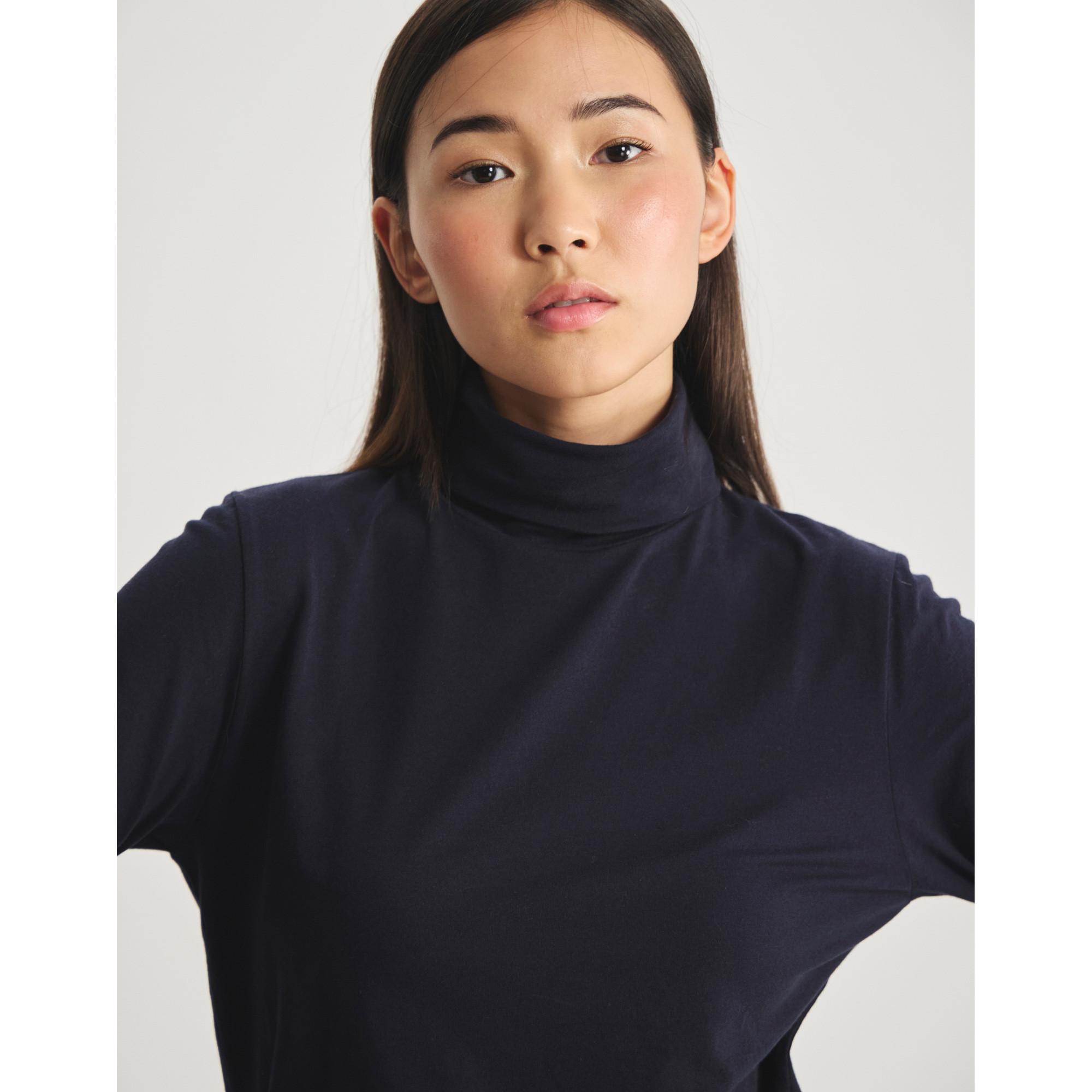 Inès de la Fressange Matthieu Col Roulé Manches Longues Top  