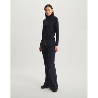 Inès de la Fressange Matthieu Col Roulé Manches Longues Top  