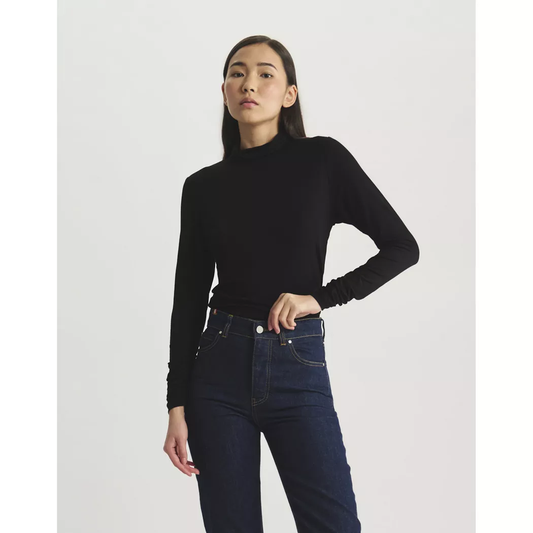 Inès de la Fressange - Top, für Damen, Black, Größe L