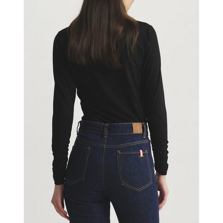 Inès de la Fressange Mireille Rollkragen Top  