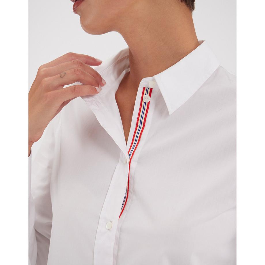 Inès de la Fressange Martin Camicetta Vestibilità Aderente  