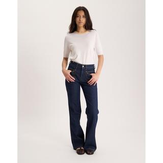 Inès de la Fressange Rick Denim Navy Jean Flare  