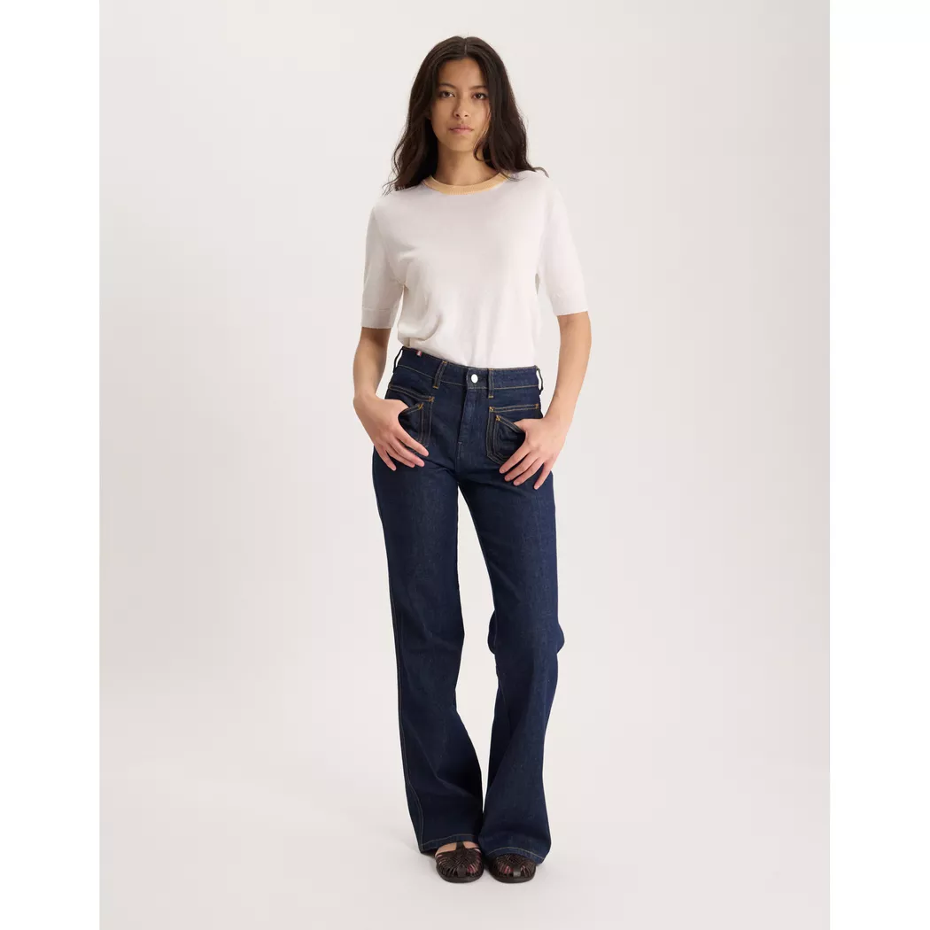 Inès de la Fressange - Jeans, für Damen, Marine, Größe W25