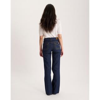 Inès de la Fressange Rick Denim Navy Jean Flare  