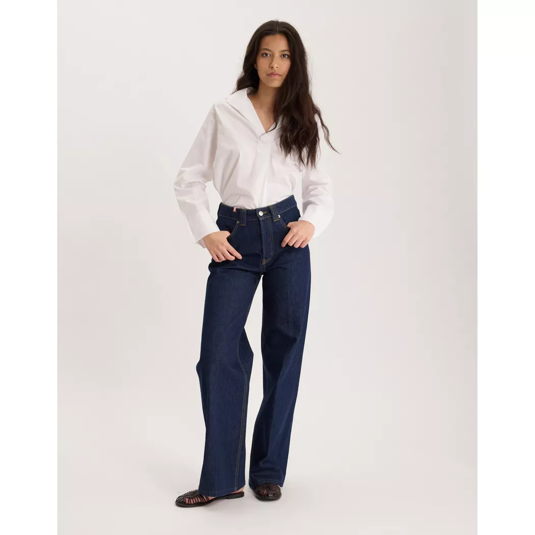 Inès de la Fressange - Jeans, für Damen, Marine, Größe W30