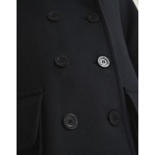 Inès de la Fressange Séraphine Spina di Pesce Svasato Blazer Cappotto  