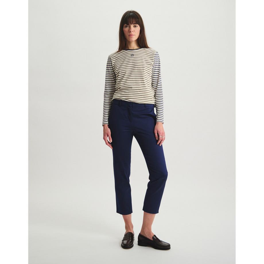 Inès de la Fressange Audrey Pantaloni Straight Fit 7/8  