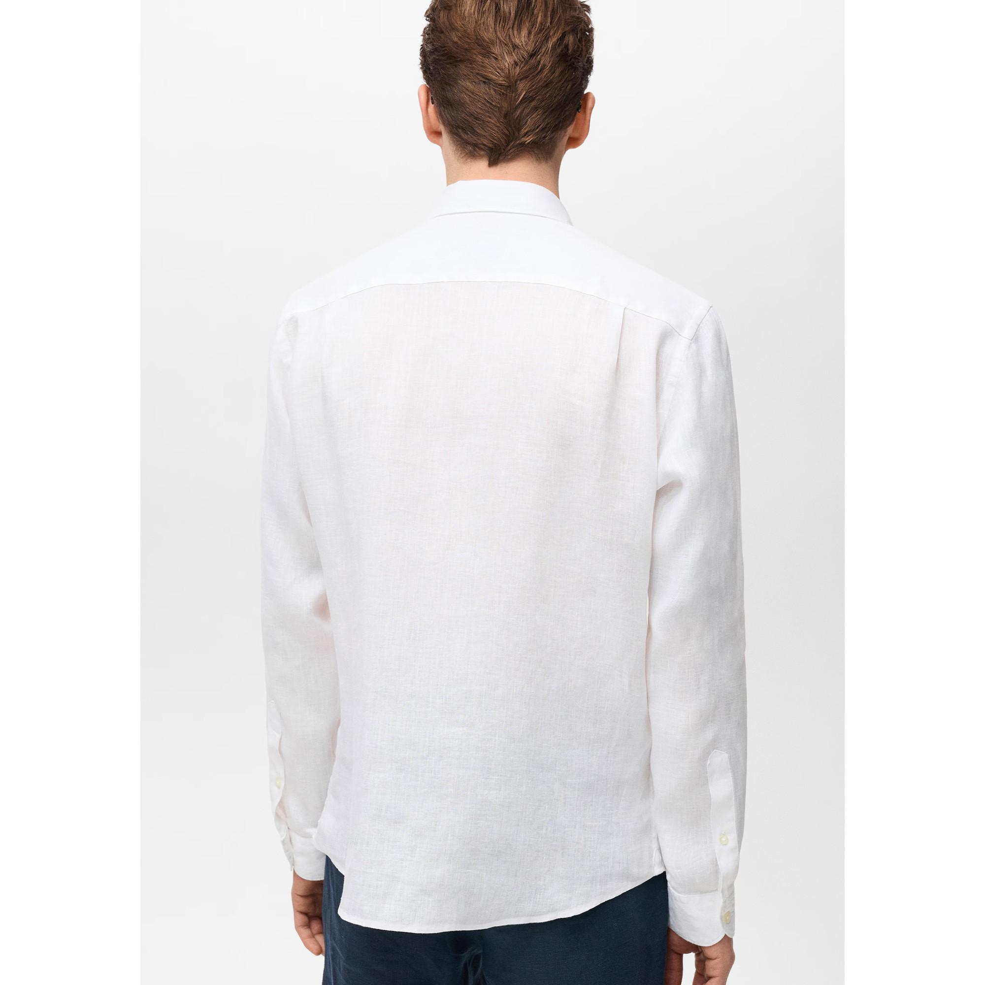 Mango Man Camicia Maniche Lunghe Regular Fit  