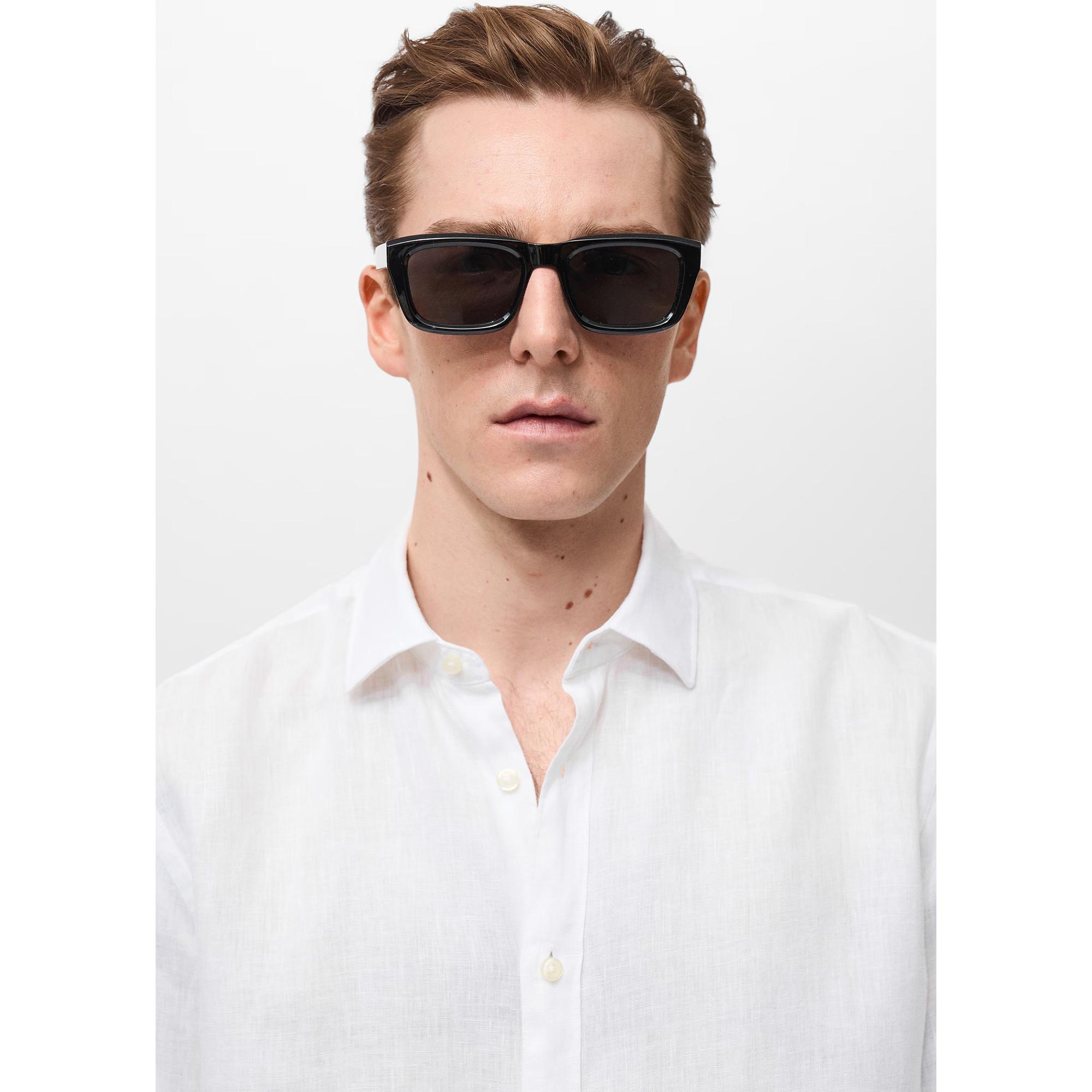 Mango Man Camicia Maniche Lunghe Regular Fit  