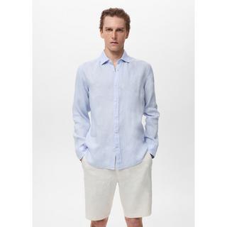 Mango Man Chemise Manches Longues Coupe Droite  