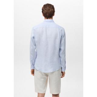 Mango Man Chemise Manches Longues Coupe Droite  