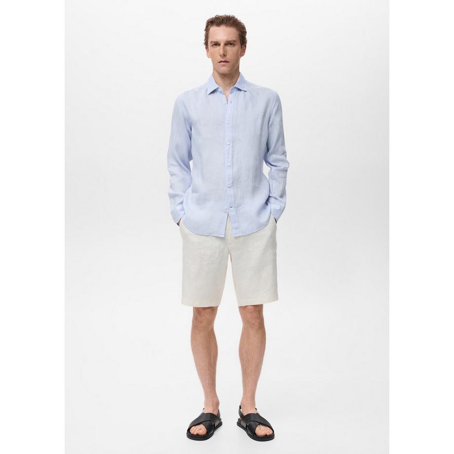 Mango Man Langarm Regular Fit Hemd  