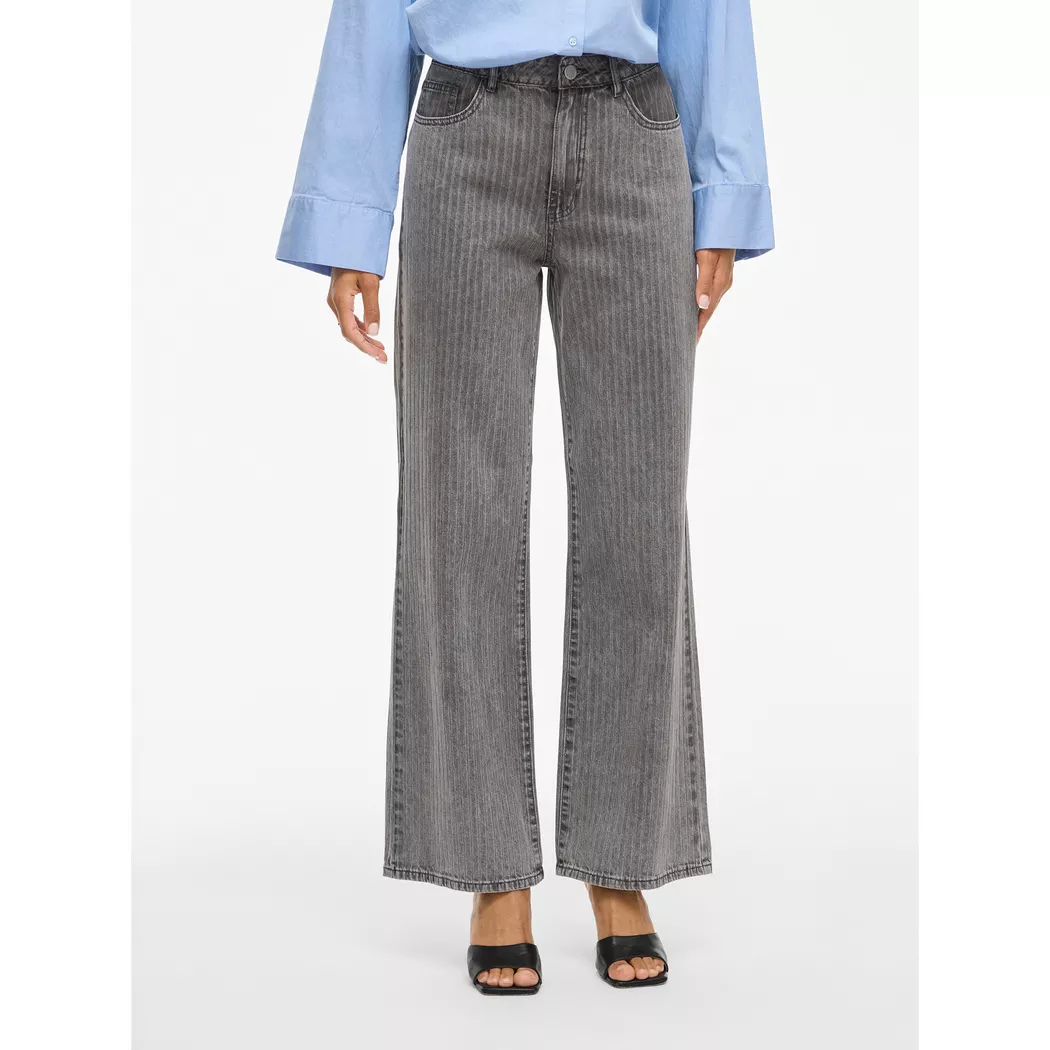 VILA - Jeans, für Damen, Grau, Größe 34