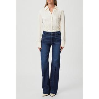 PAIGE Leenah Boot High Waist Regular Fit Jeans  