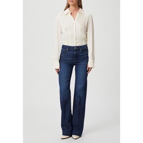 PAIGE Leenah Boot High Waist Regular Fit Jeans  