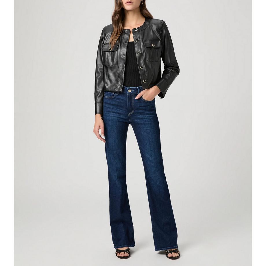 PAIGE Laurel Canyon High Rise Flare Jeans  