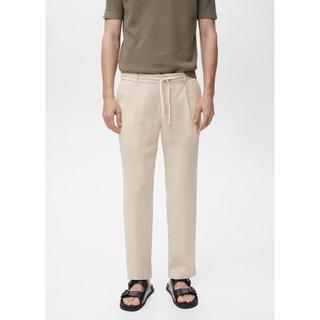 Mango Man Pantalon Lin Slim Fit  