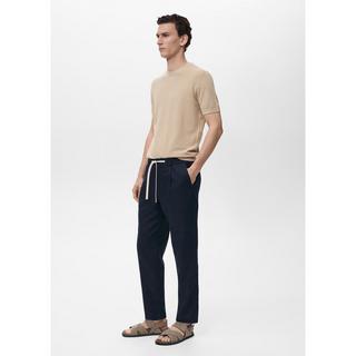 Mango Man Pantalon Lin Slim Fit  