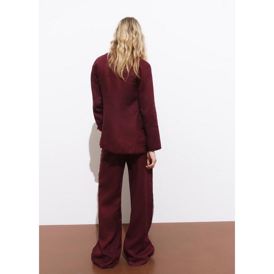 MANGO Tarida Pantaloni da Completo Gamba Dritta  