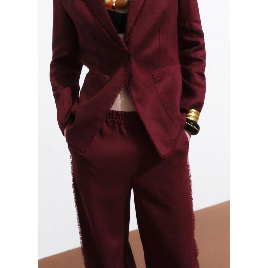 MANGO Tarida Pantaloni da Completo Gamba Dritta  