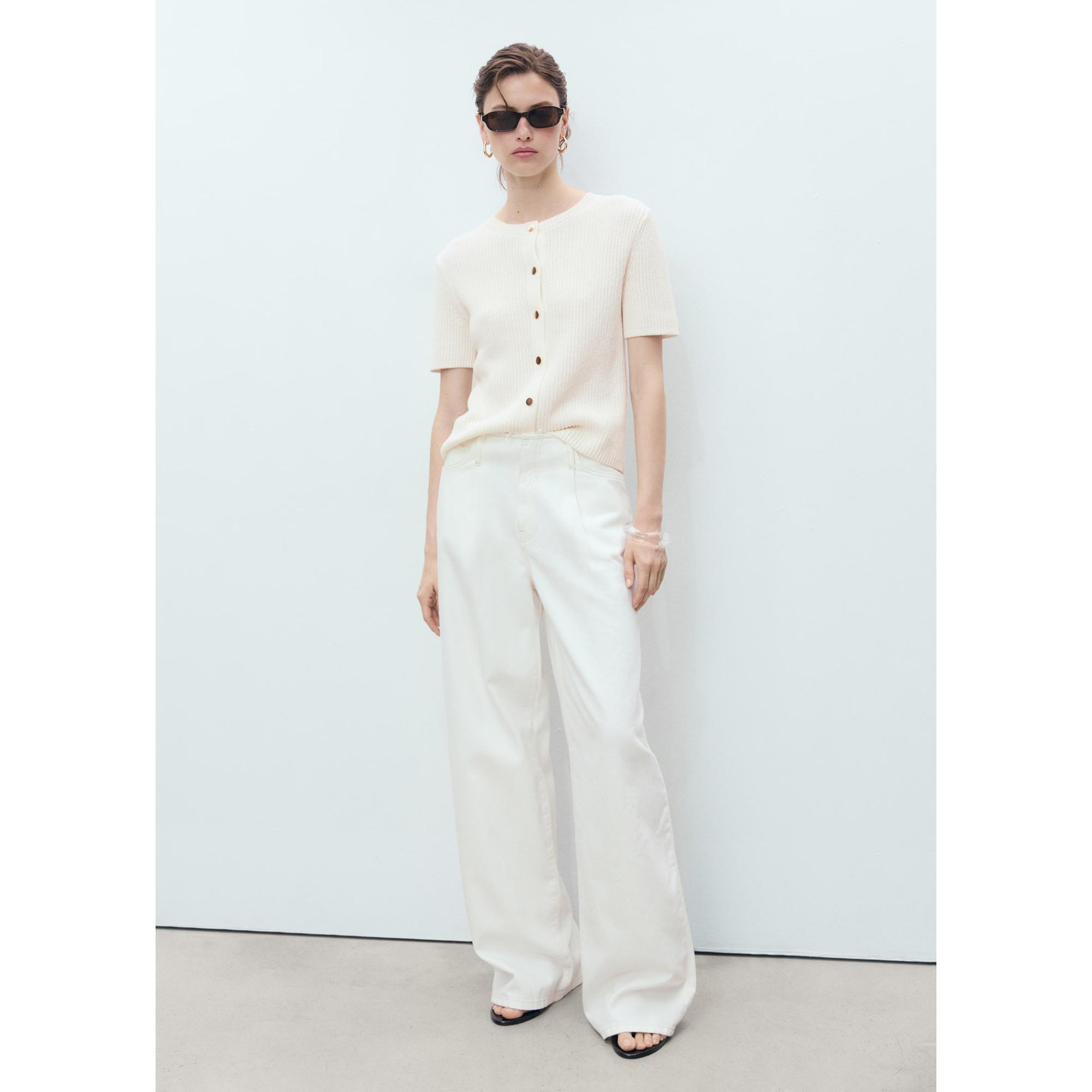 MANGO TOTI Cardigan Maniche Corte  