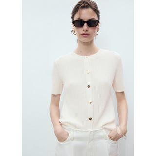 MANGO Toti Kurzarm Cardigan  