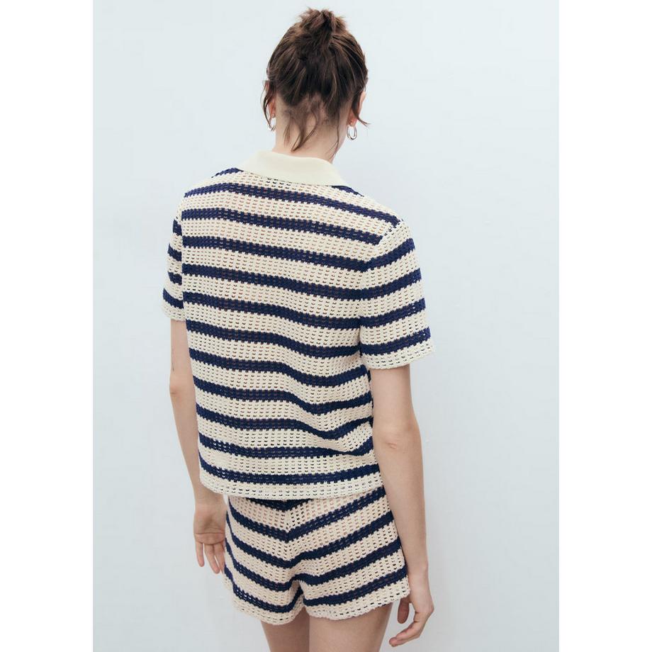 MANGO Miffy Camicetta Maglia a Righe  