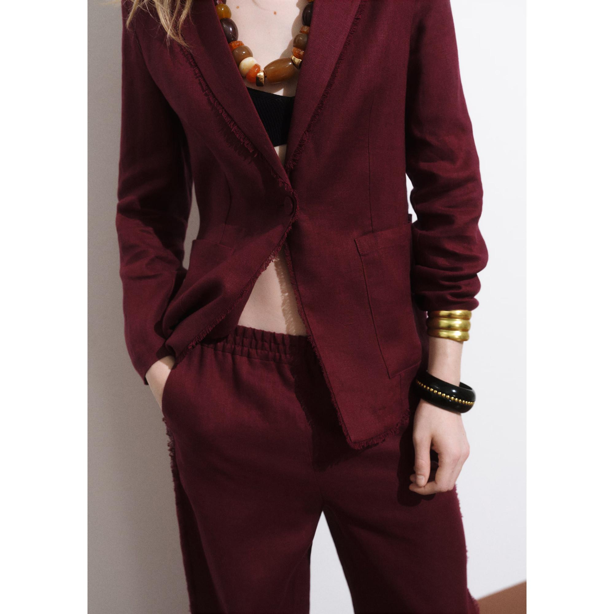 MANGO TARIDA Blazer Coupe Droite  