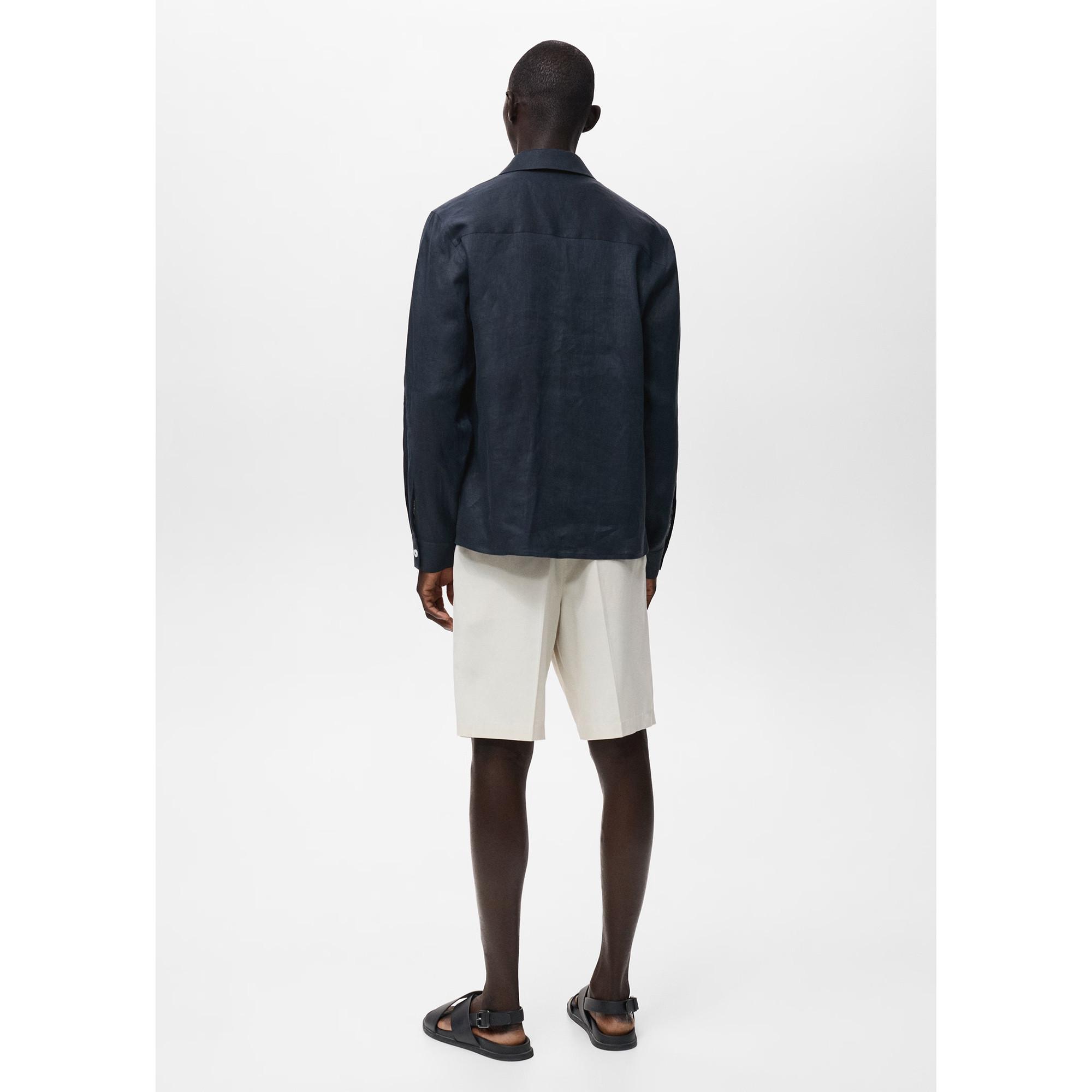 Mango Man Camicia a Maniche Lunghe Regular Fit  