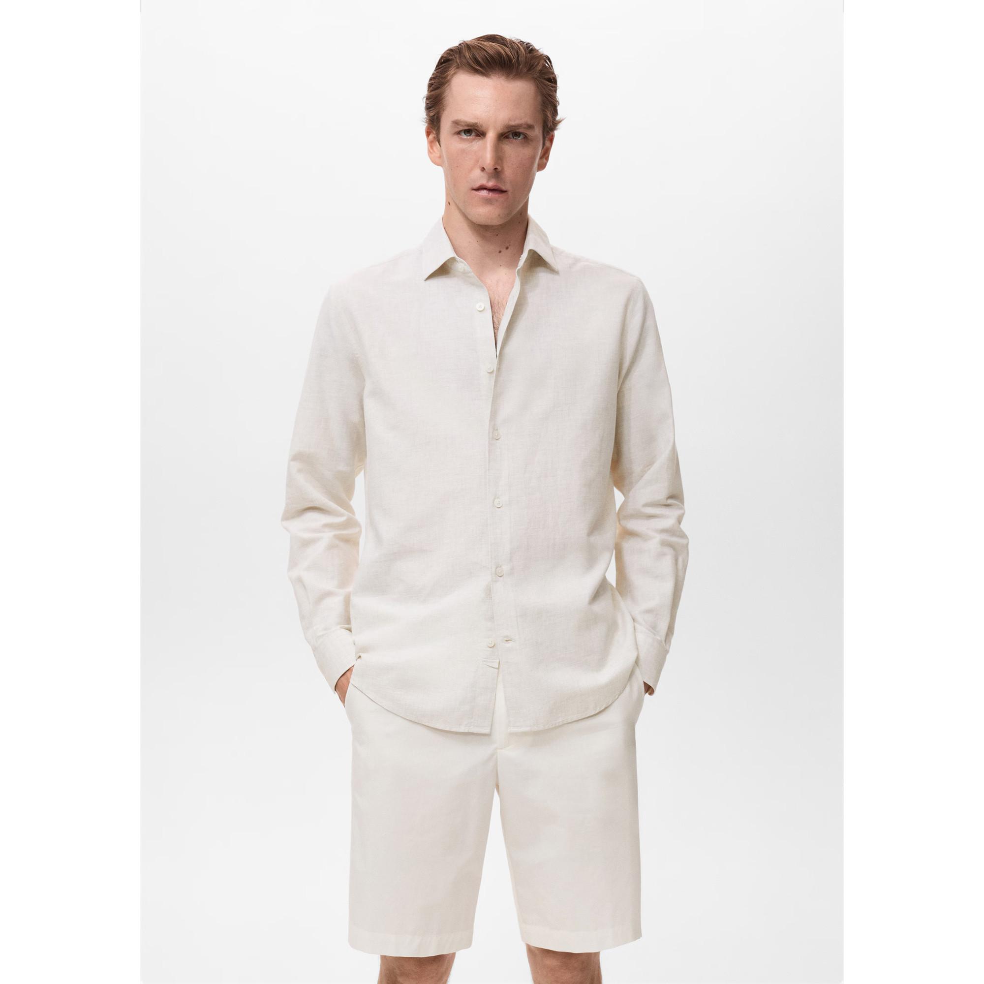 Mango Man Camicia Maniche Lunghe  