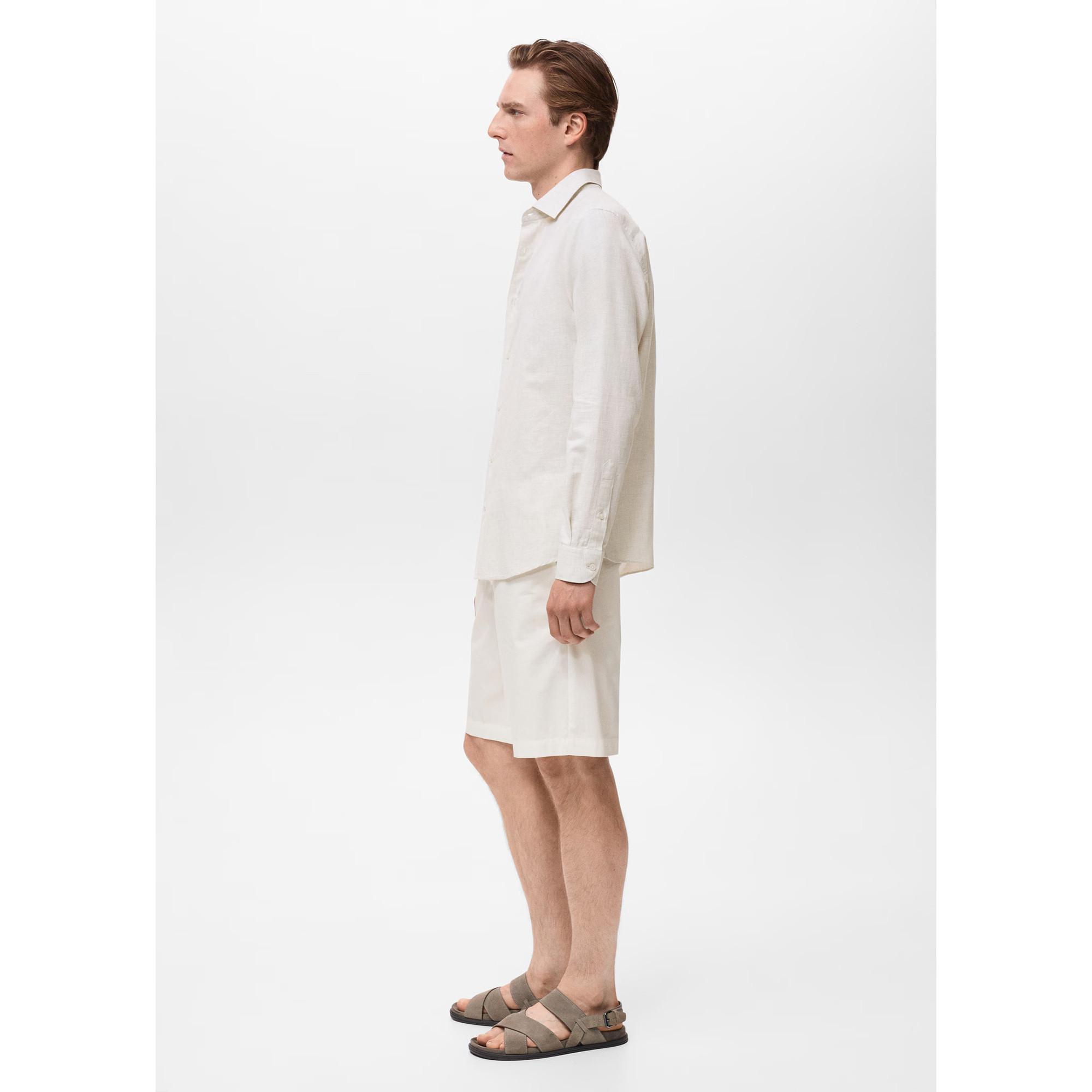 Mango Man Camicia Maniche Lunghe  