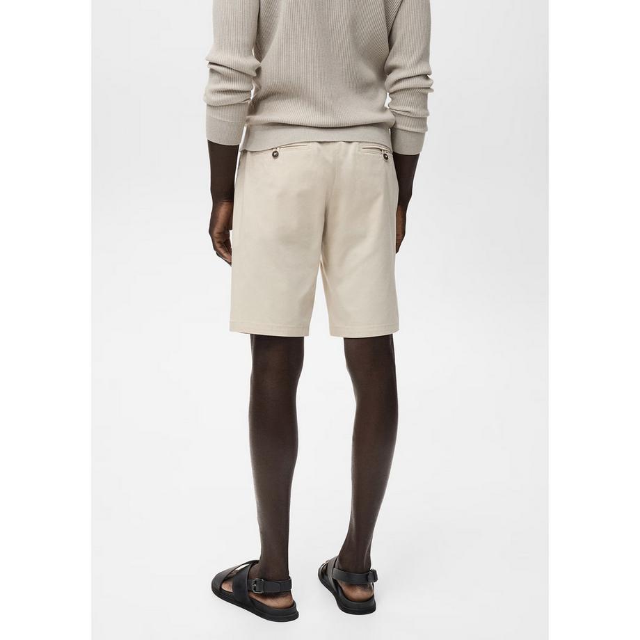 Mango Man Bermuda Shorts Coupe Droite  