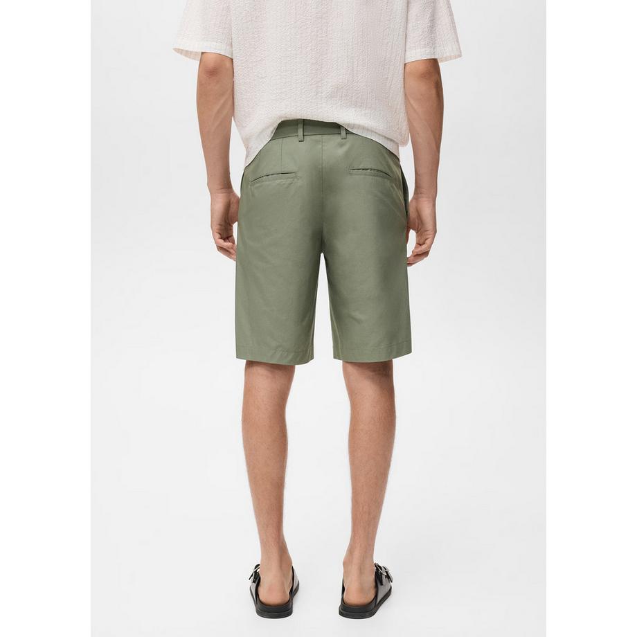 Mango Man Bermuda Shorts Coupe Droite  