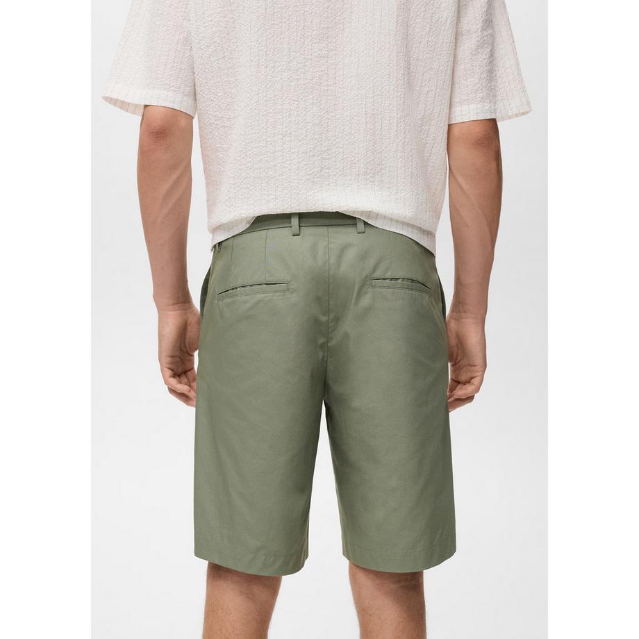 Mango Man Bermuda Shorts Coupe Droite  