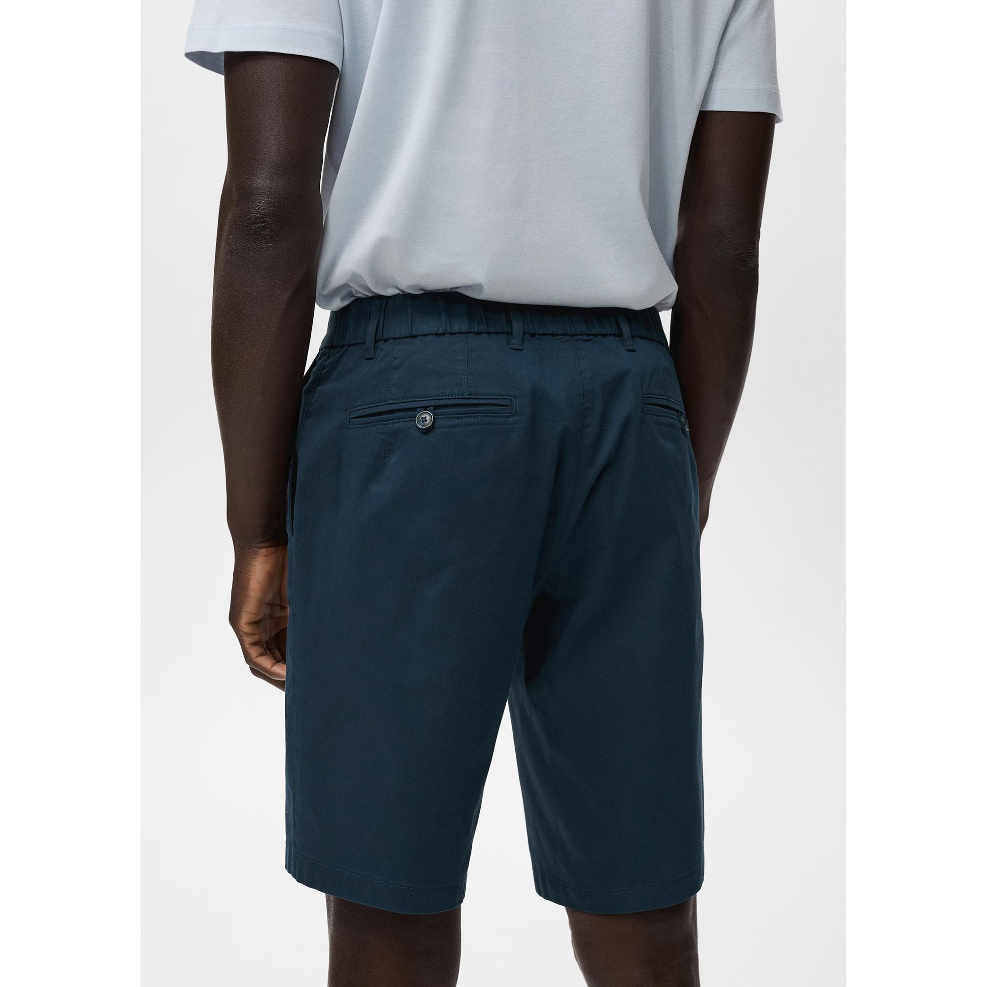 Mango Man Bermuda Shorts Straight Fit  