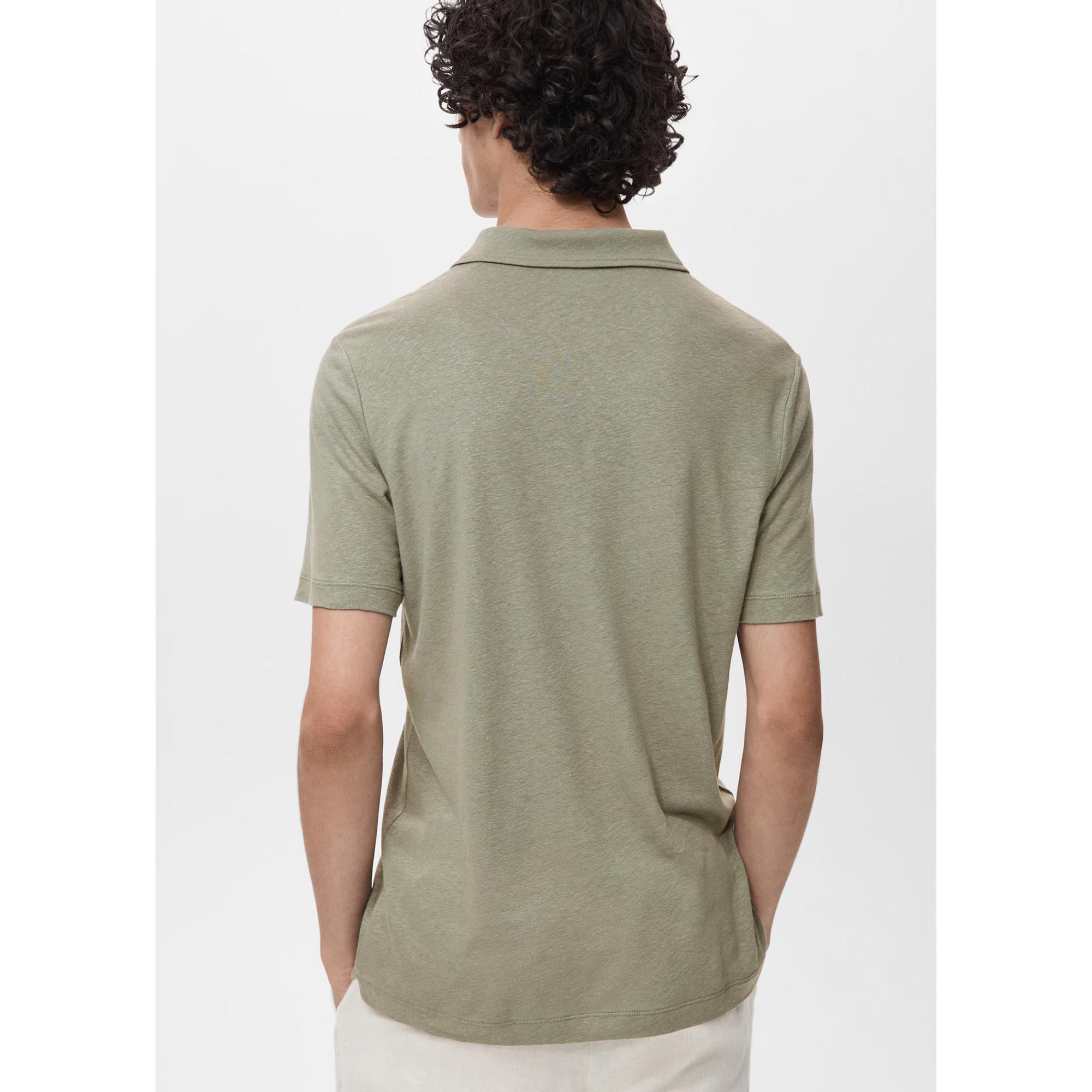 Mango Man Polo Slim Fit Maniche Corte  