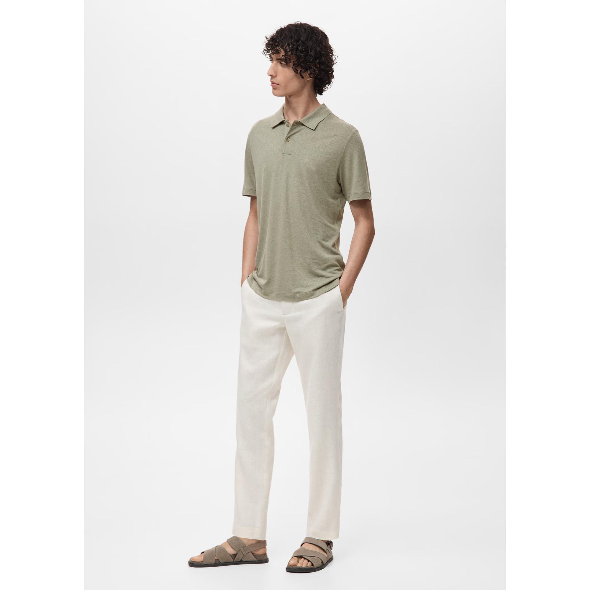 Mango Man Polo Slim Fit Maniche Corte  