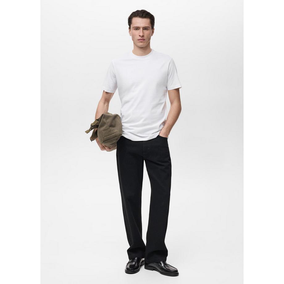 Mango Man T-shirt Slim Fit Col Rond Manches Courtes  