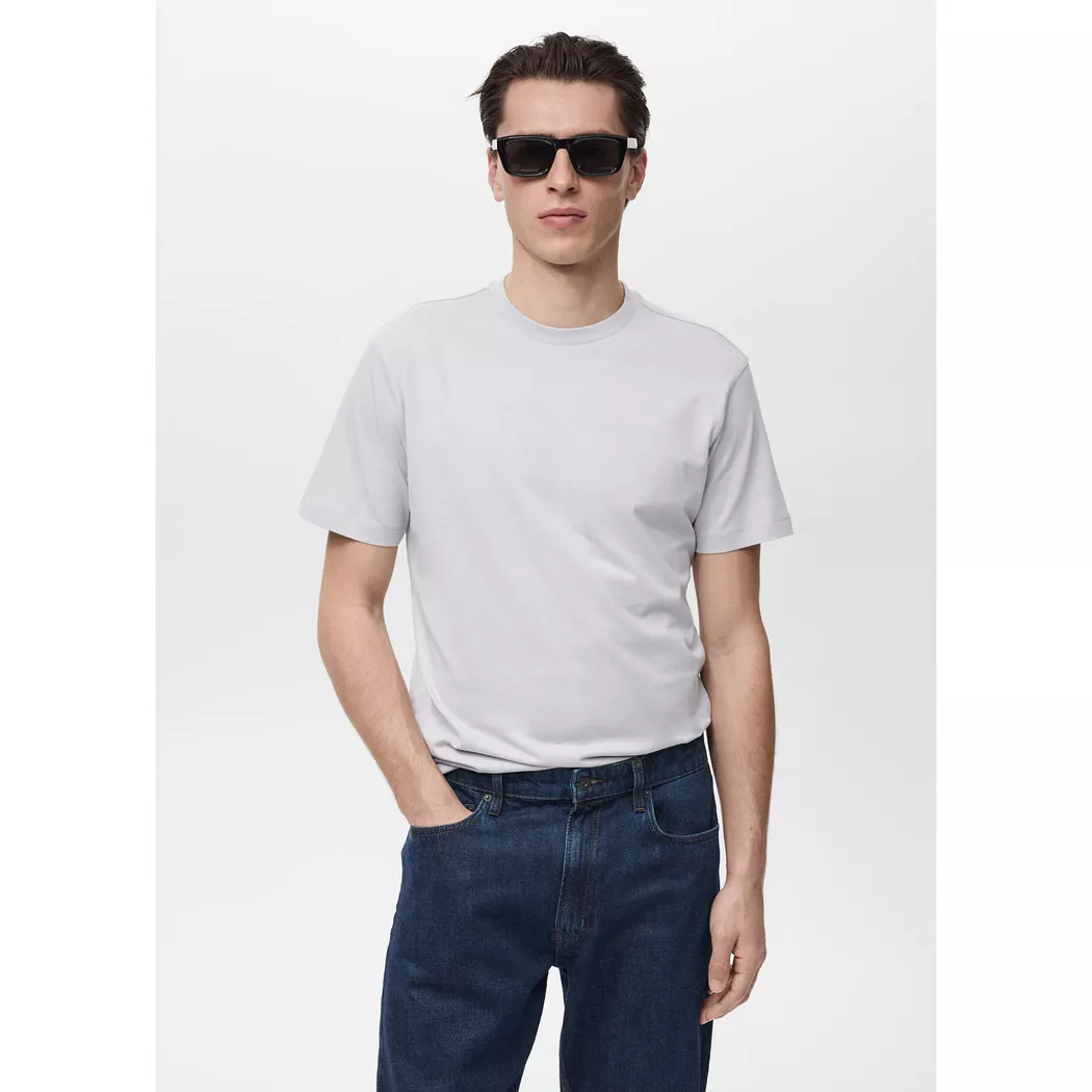 Mango Man - T-Shirt, für Herren, Mittelblau, Größe M