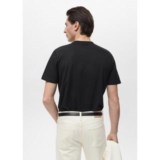 Mango Man T-shirt Slim Fit Col Rond Manches Courtes  