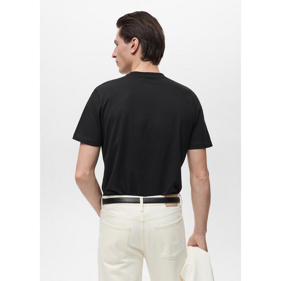 Mango Man T-shirt Slim Fit Col Rond Manches Courtes  