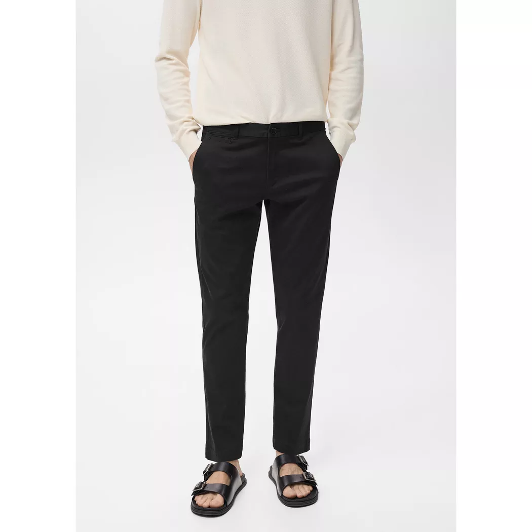 Mango Man - Hose, für Herren, Black, Größe 46