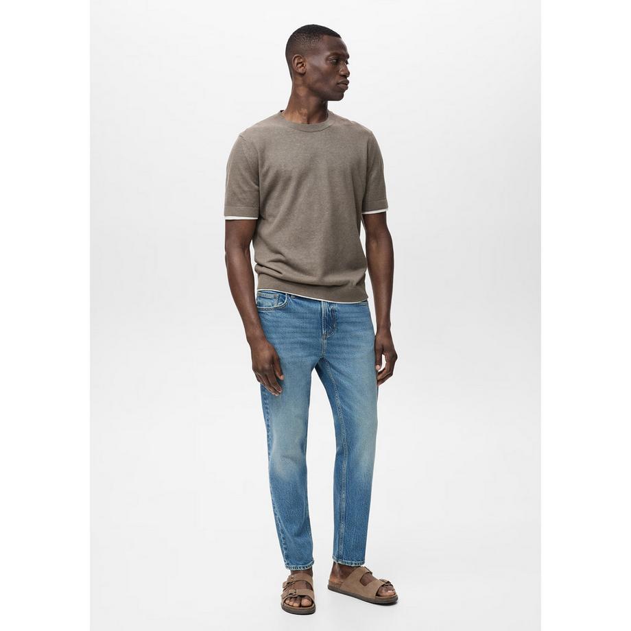 Mango Man Tapered Fit Jeans  