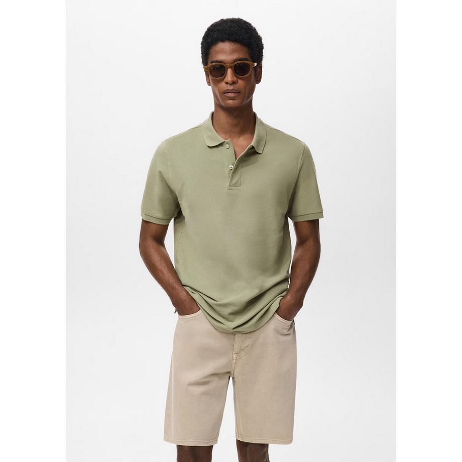 Mango Man Kurzarm Poloshirt  