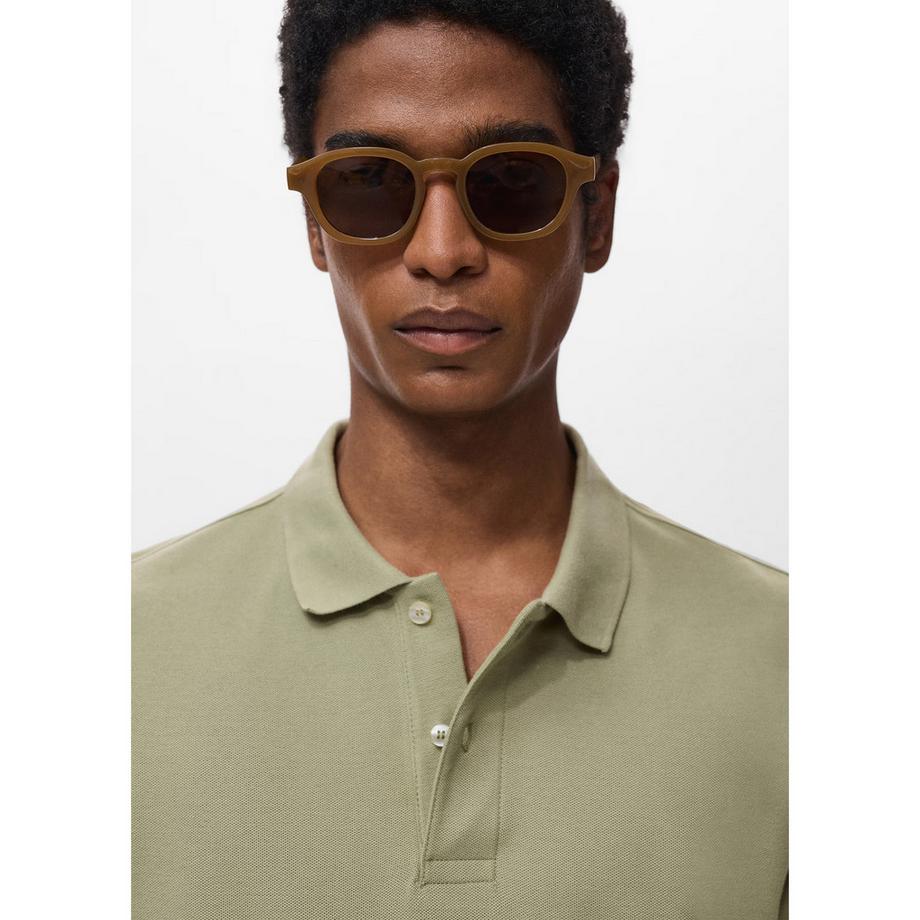 Mango Man Kurzarm Poloshirt  