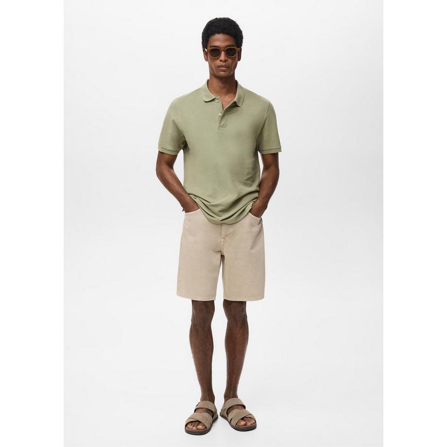 Mango Man Kurzarm Poloshirt  