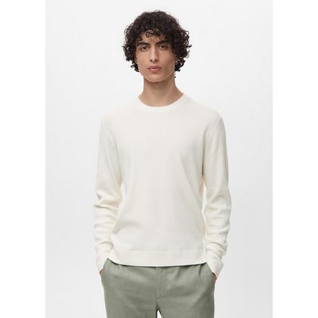Mango Man Rippstrick Pullover  