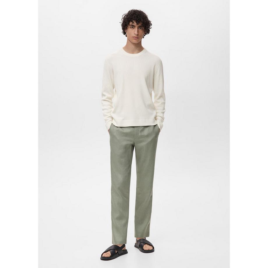 Mango Man Maglione a Costine  