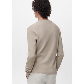 Mango Man Rippstrick Pullover  