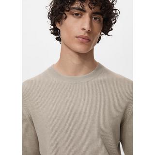 Mango Man Rippstrick Pullover  